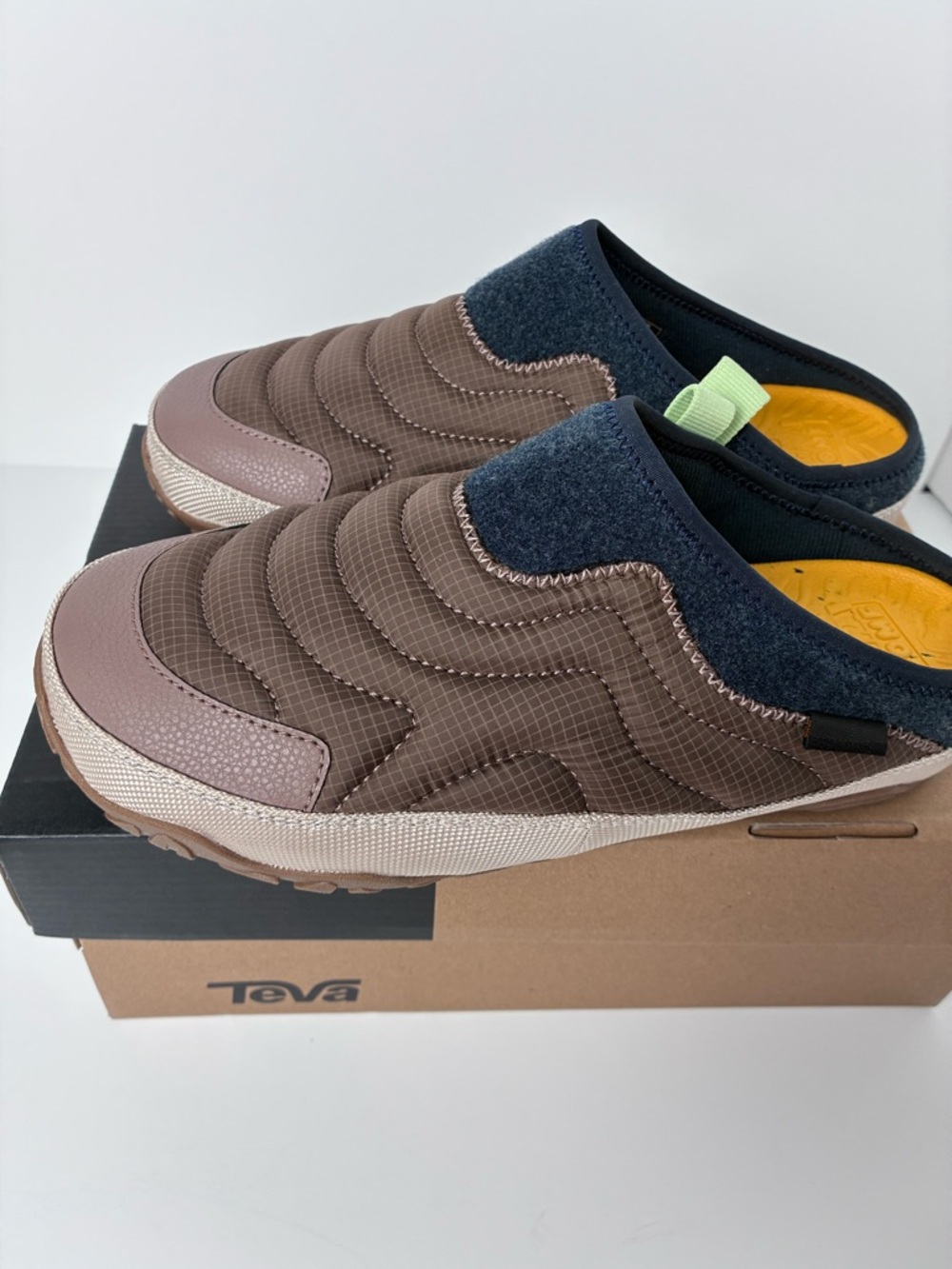Teva ReEmber Terrain Slip-On Shoes Quilted Mules Womens Size 8
